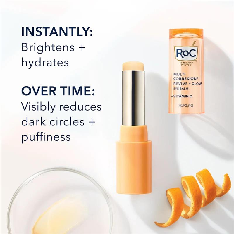 RoC Multi Corrextion Revive + Glow Vitamin C Eye Balm 4g