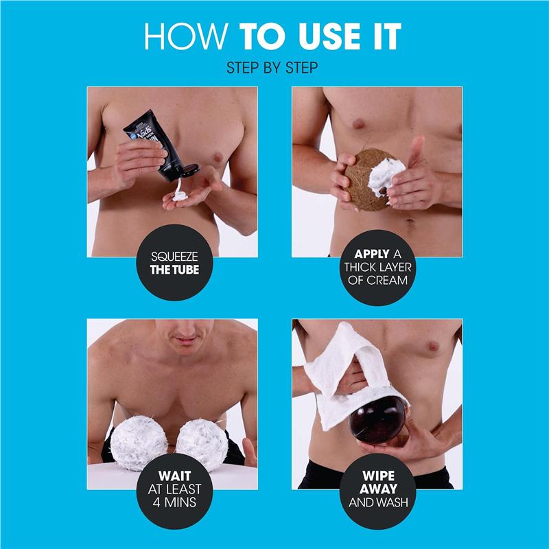 Nad's for Men Down Under Hair Removal Cream 150ml