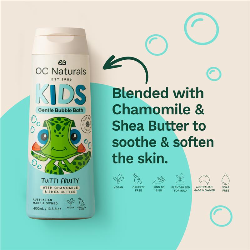 Organic Care Kids Bubble Bath 400ml