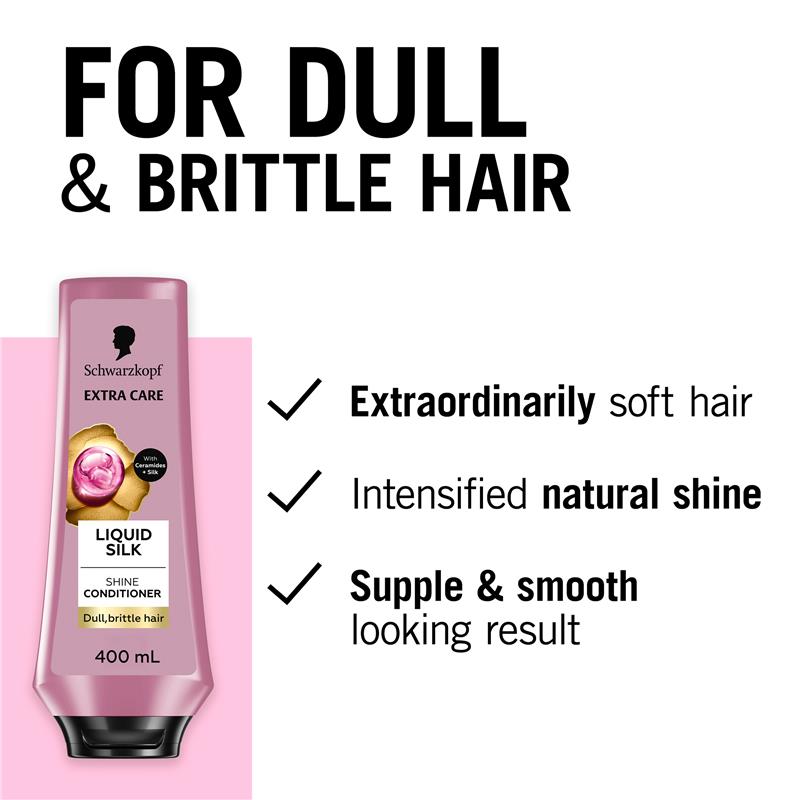 Schwarzkopf Extra Care Liquid Silk Conditioner 400ml