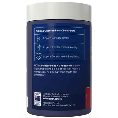Bioglan Glucosamine + Chondroitin 180 Tablets