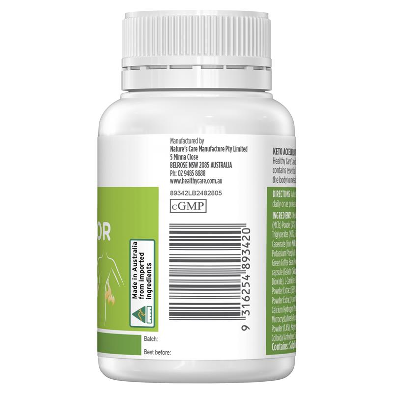 Healthy Care Keto Accelerator 60 Capsules