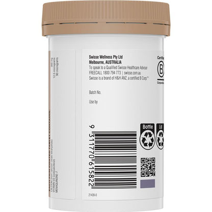 Swisse Ultiboost Calcium + D3 + K2 60 Tablets