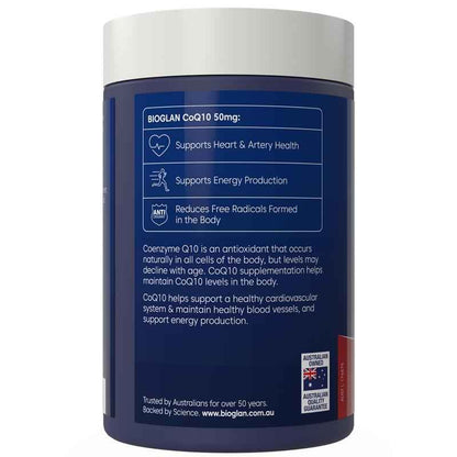 Bioglan CoQ10 50mg 200 Capsules