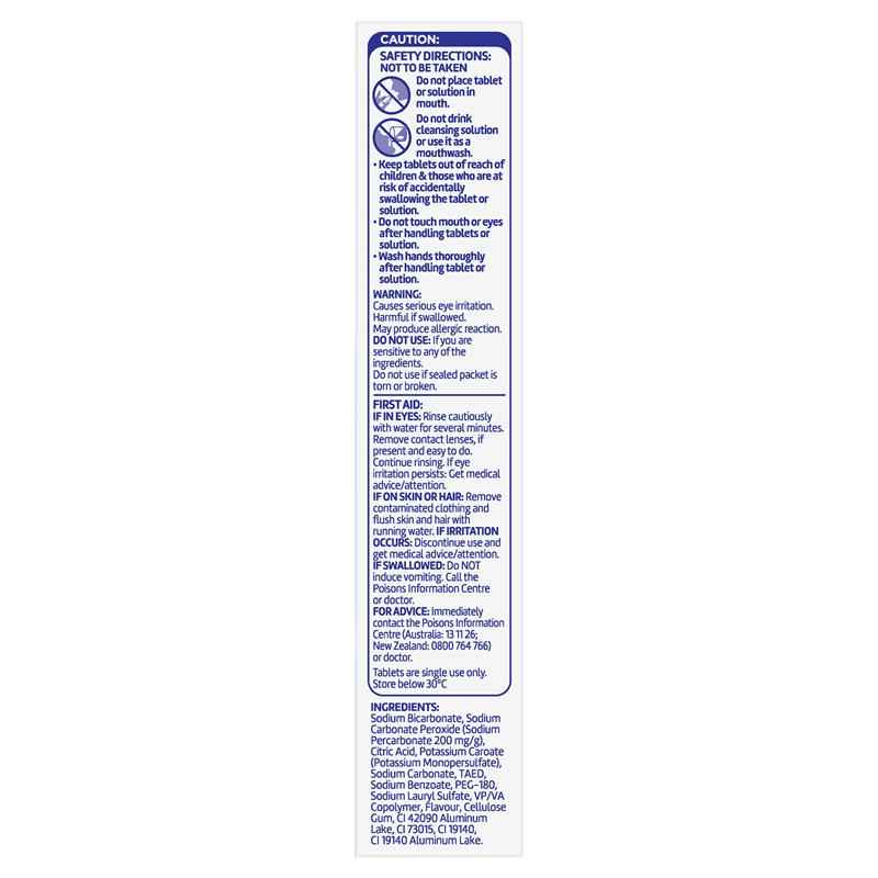 Polident Retainer and Mouthguard Cleanser 36 Tablets