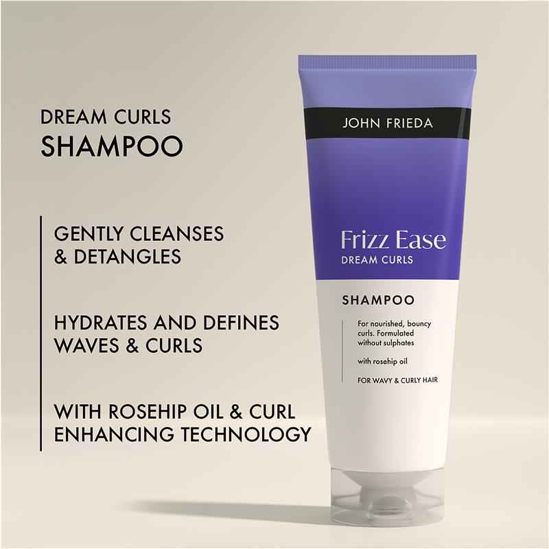 John Frieda Frizz Ease Dream Curls SLS Shampoo 250ml