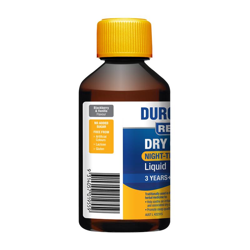 Durotuss Relief Dry Night Cough Liquid 200ml