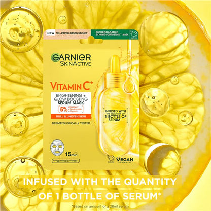 Garnier Hydra Bomb Vitamin C* Brightening & Hydrating Sheet Mask