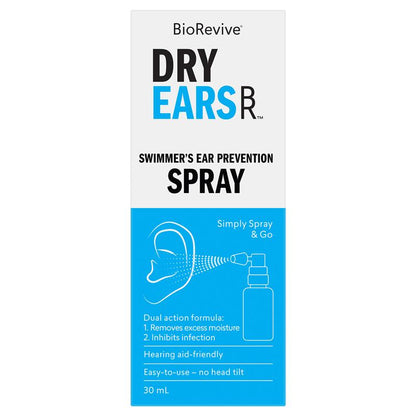 BioRevive Dry Ears Swimmers Ear Prevention Spray 30ml