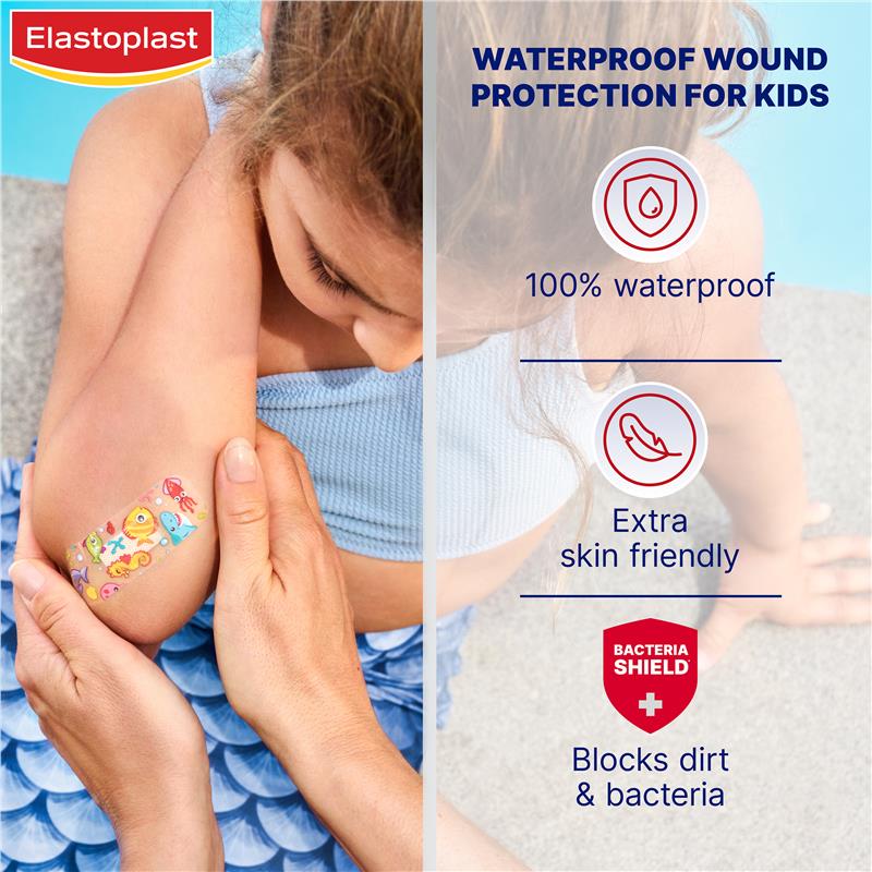 Elastoplast Kids Waterproof Strips 20 Pack