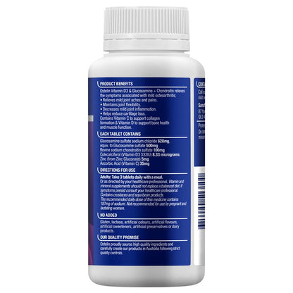 Ostelin Vitamin D3 & Glucosamine + Chond 90 Tablets