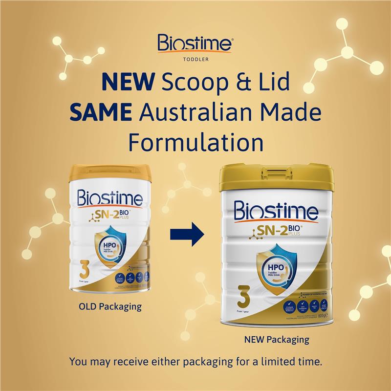 Biostime SN-2 BIO PLUS HPO Toddler Milk Drink Stage 3 800g