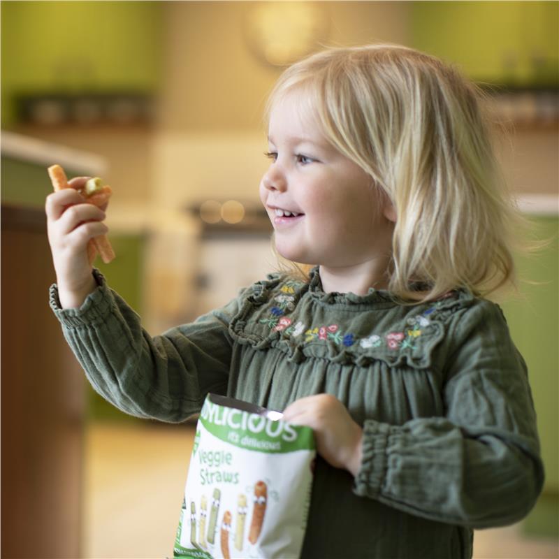 Kiddylicious Cheesy Straws 12g