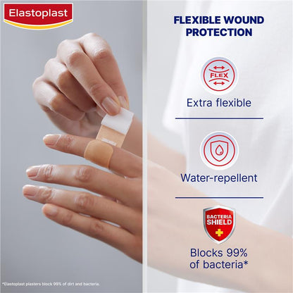Elastoplast Flexible Fabric Strips 20 Pack - GimmeNow