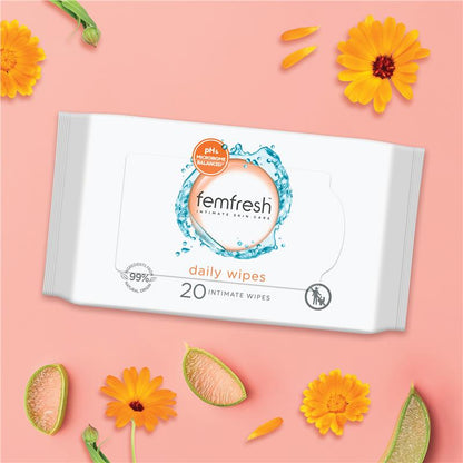 Femfresh Feminine Wipes 20