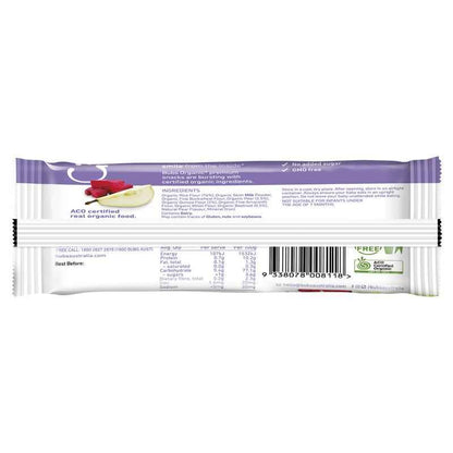 Bubs Organic Smiley Squares Pear & Beetroot 7 Months+ 14g