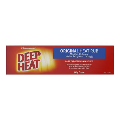 Deep Heat Mentholatum 140g