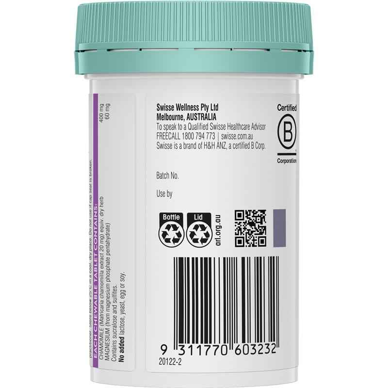 Swisse Kids Rest & Restore 60 Tablets