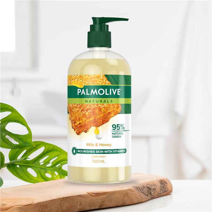 Palmolive Naturals Softwash Hand Wash Milk & Honey 500ml