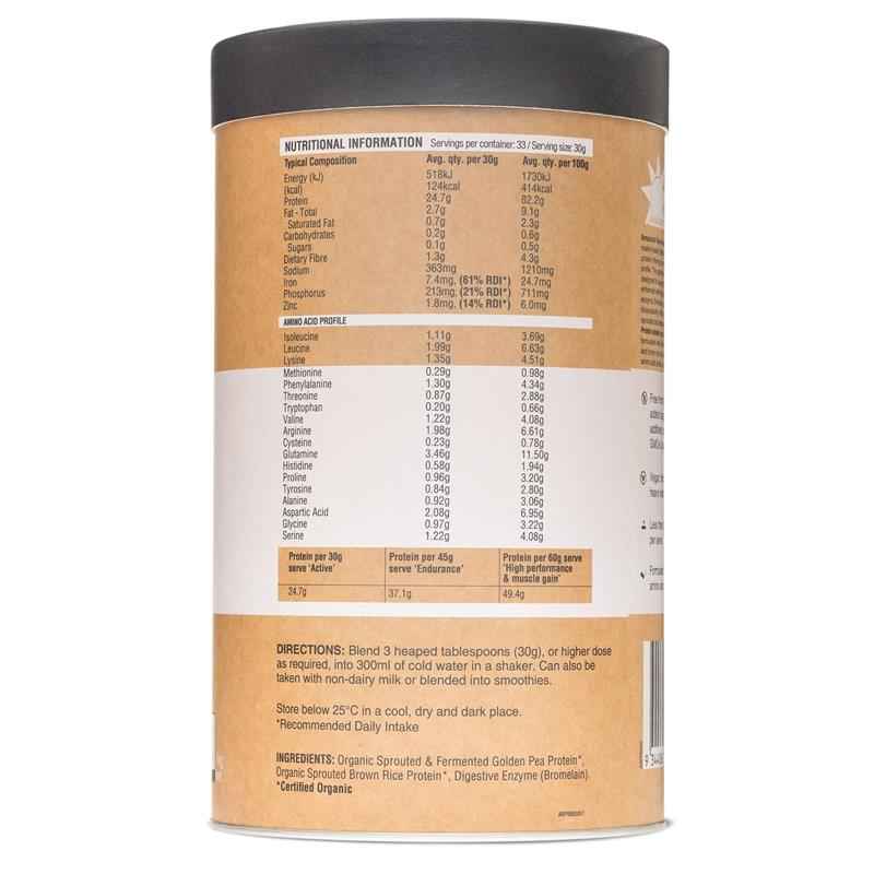 Amazonia RAW Protein Isolate Natural 1kg