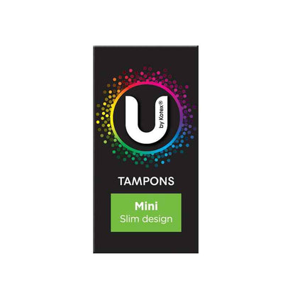 U by Kotex Slim Tampons Mini 16 Pack