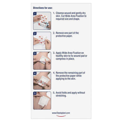 Elastoplast Sensitive Wide Area Fixation Tape 1mx10cm - GimmeNow