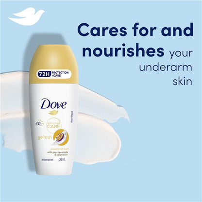 Dove Women Advanced Care Antiperspirant Deodorant 72h Roll On Passionfruit 50ml