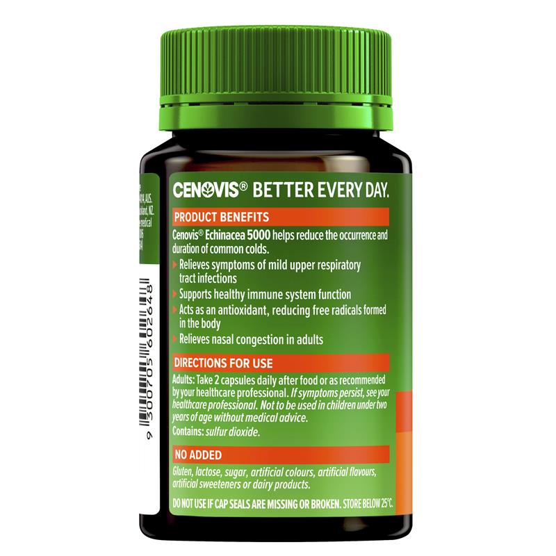 Cenovis Echinacea 5000 60 Capsules