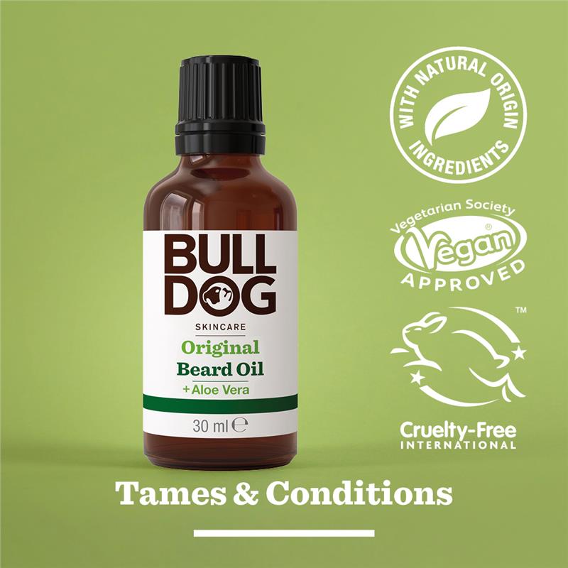 Bulldog Skincare for Men Original Beard Oil 30ml