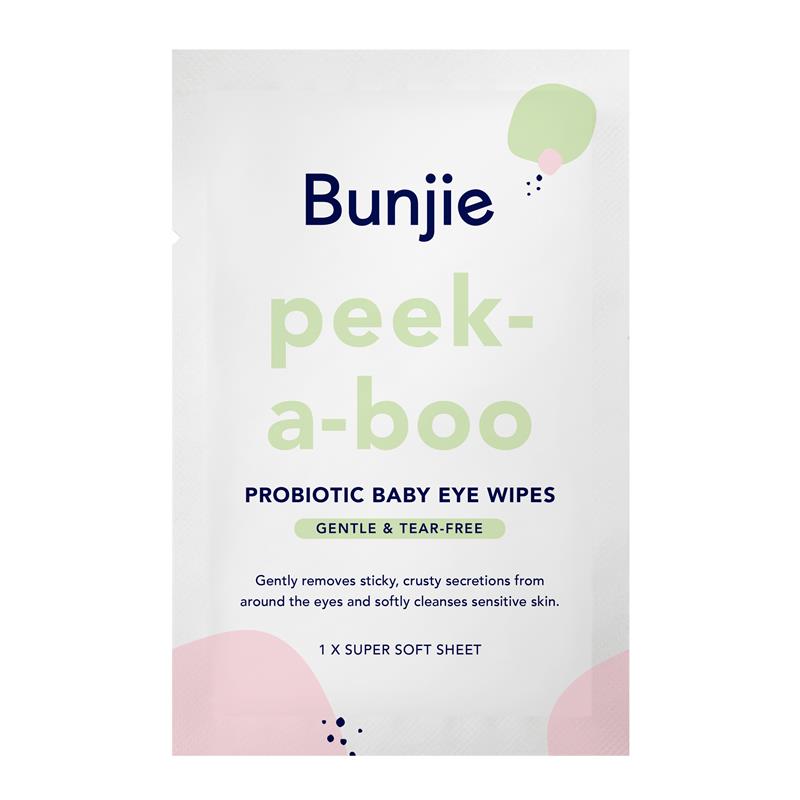 Bunjie Probiotic Baby Eye Wipes 30 Pack