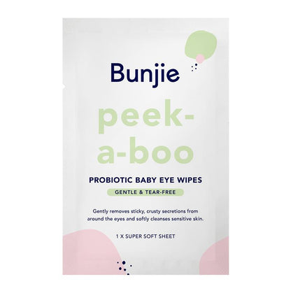 Bunjie Probiotic Baby Eye Wipes 30 Pack