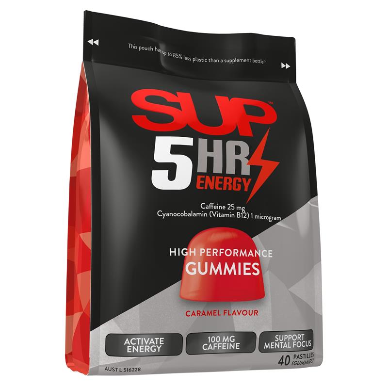 SUP 5HR Energy Gummies 40 Pastilles