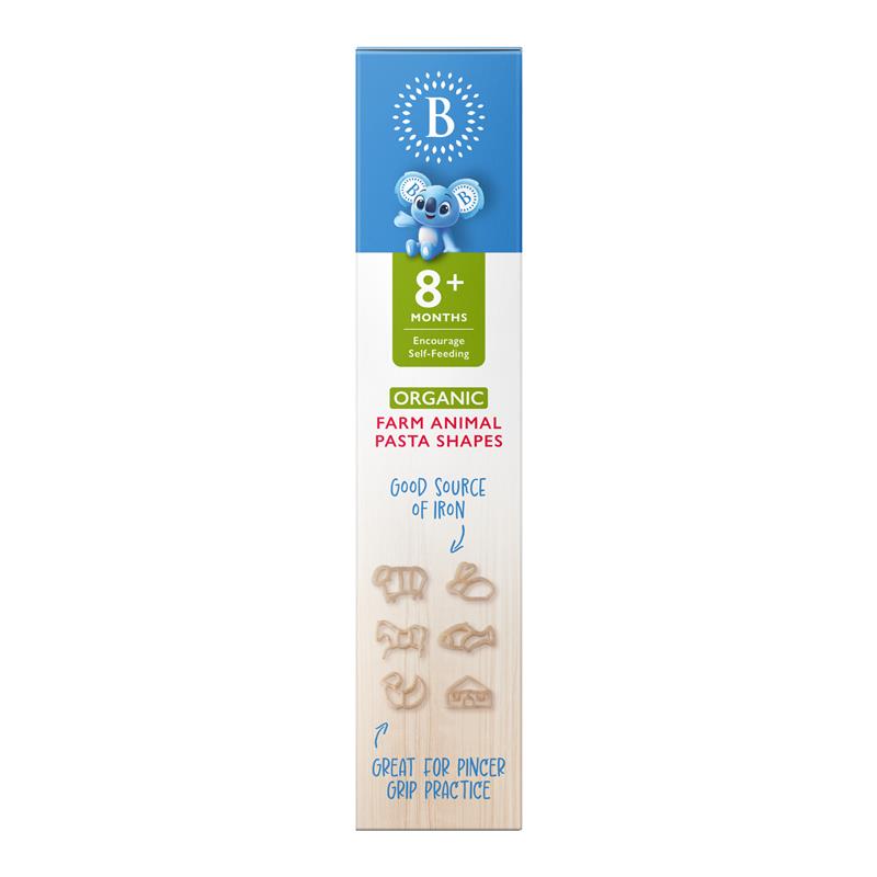 Bellamys Organic Farm Animal Pasta Shapes 150g