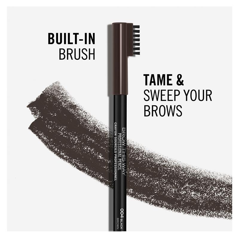 Rimmel Brow Pencil Black Brown - GimmeNow