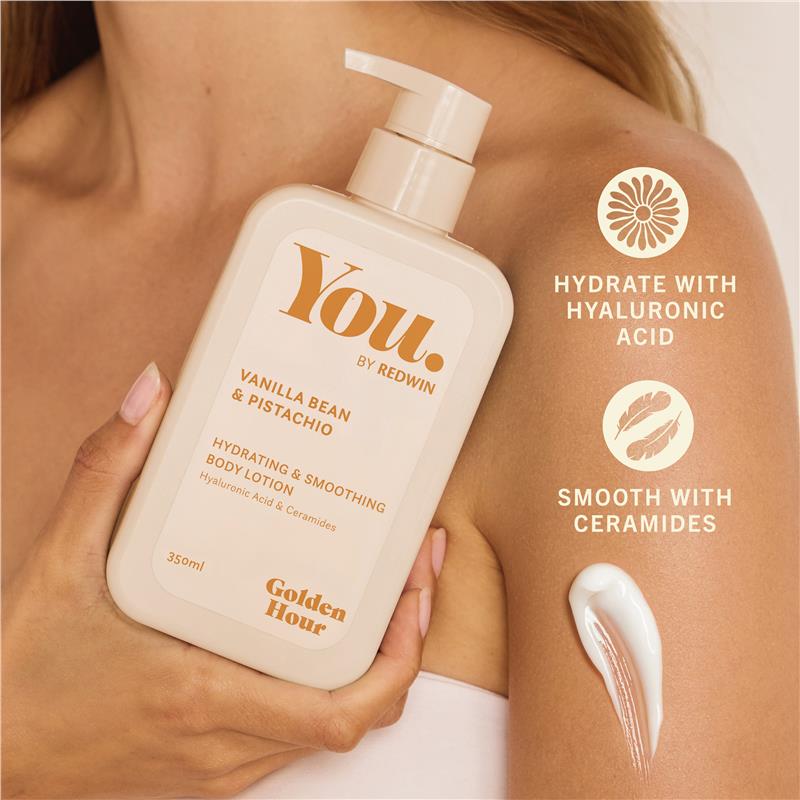 Redwin You Golden Hour Vanilla Bean & Pistachio Body Lotion 350ml