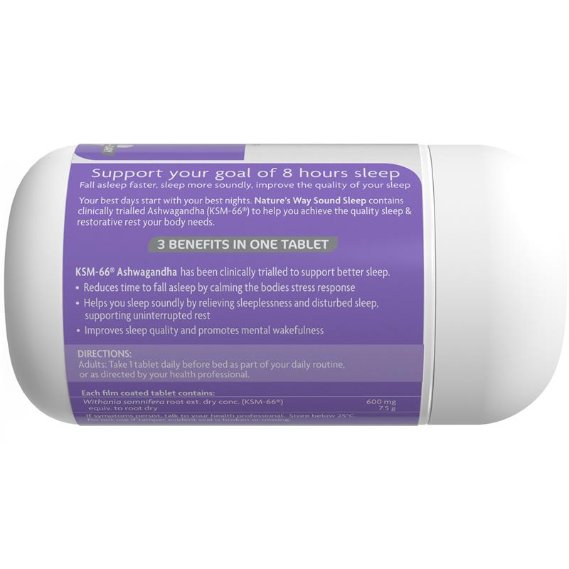 Nature's Way Sound Sleep 30 Tablets