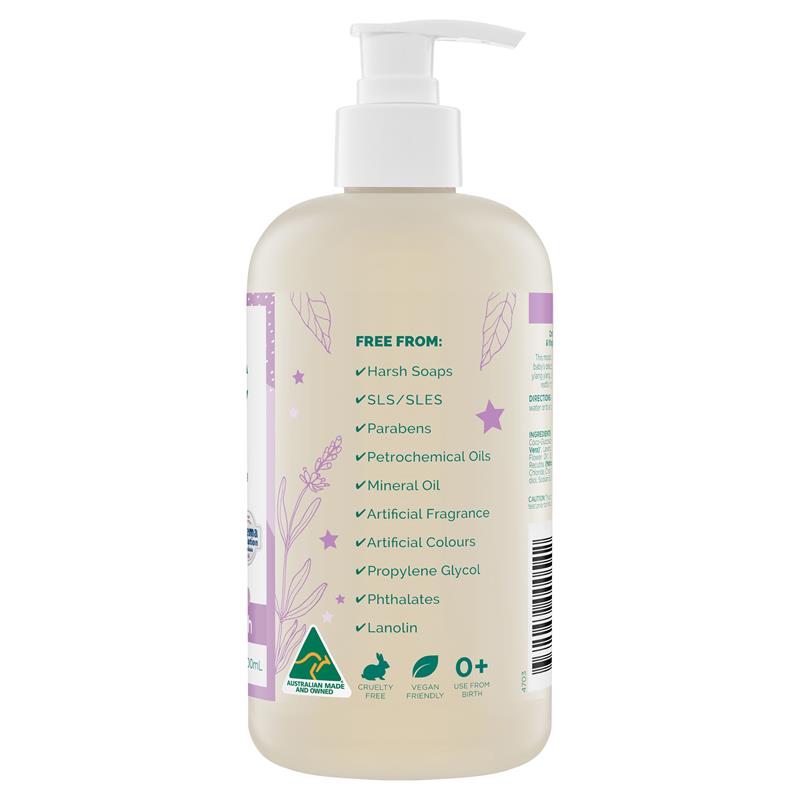 Gaia Natural Baby Sleeptime Bath Wash 500ml