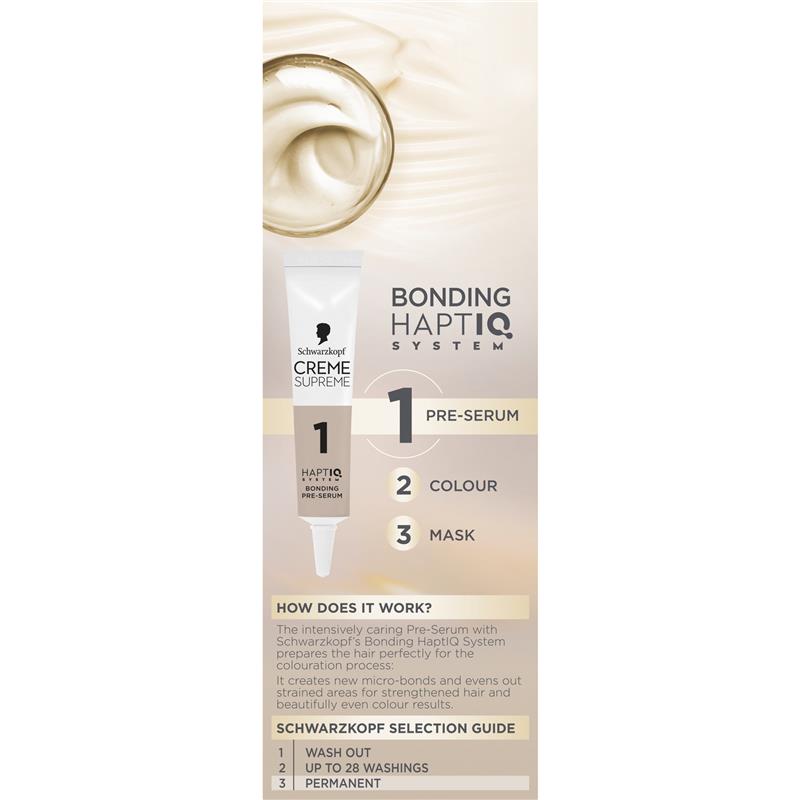 Schwarzkopf Creme Supreme Permanent Light Caramel Brown 6-68