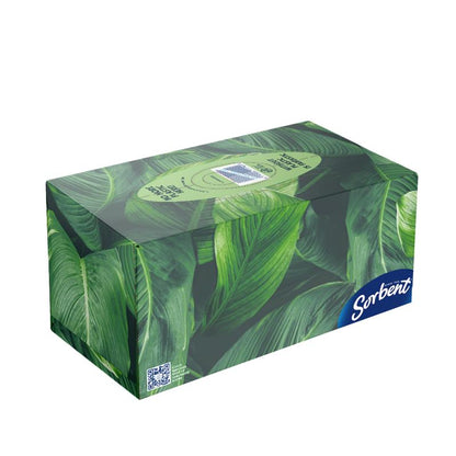 Sorbent Facial Tissues Soft White 250 Pack