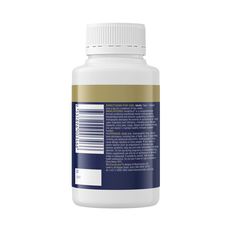 Bioceuticals ArmaForce 120 Tablets