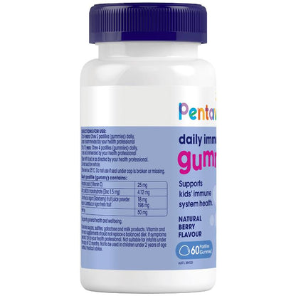 Pentavite Daily Immune Daily Kids Gummies 60 Gummies