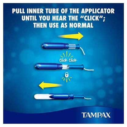 Tampax Pearl Compak Tampons Regular 18 Pack