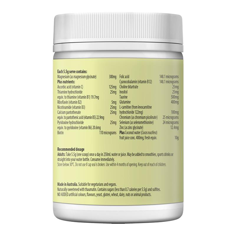 Fusion Magnesium Advanced Powder Lemon-Lime 330g