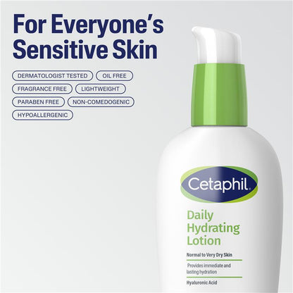 Cetaphil Face Daily Hydrating Lotion with Hyaluronic Acid 88ml