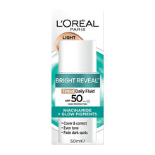 L'Oreal Bright Reveal Tinted SPF 50 Fluid Light 50ml - GimmeNow