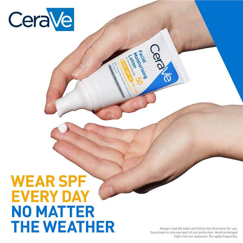 CeraVe Facial Moisturising Lotion SPF 50 52ml