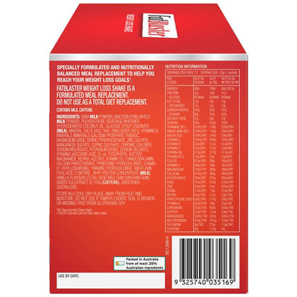 Naturopathica Fatblaster Weight Loss Shake Vanilla 21 x 33g Sachets Exclusive Size
