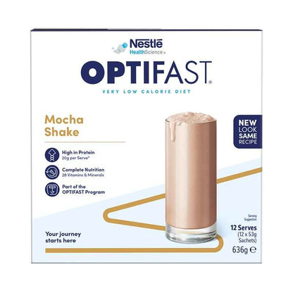 Optifast VLCD Shake Mocha 12 x 53g NEW