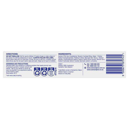 Sensodyne Toothpaste Complete Care + Smart Clean Cool Mint 100g