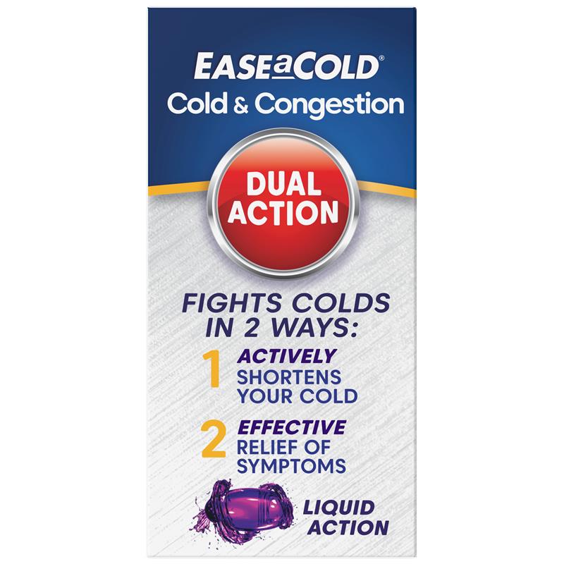 Ease a Cold Cold & Congestion Day & Night 30 Capsules